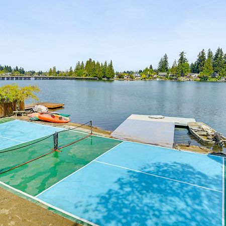 Tacoma Home On Steilacoom Lake With Dock! Buitenkant foto